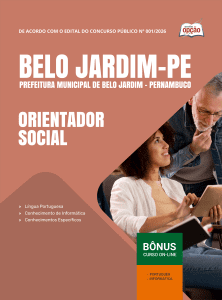 Apostila Prefeitura de Belo Jardim-PE 2026 - Orientador Social