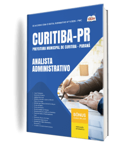 Apostila Prefeitura de Curitiba-PR 2026 - Analista Administrativo