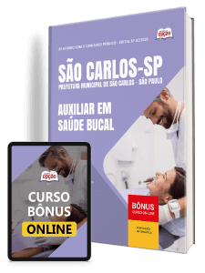 Apostila Prefeitura de São Carlos-SP 2026 - Auxiliar em Saúde Bucal