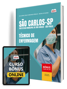 Apostila Prefeitura de São Carlos-SP 2026 - Técnico de Enfermagem