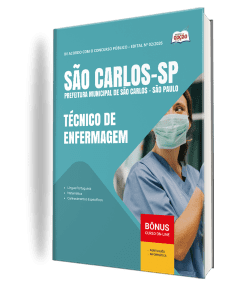 Apostila Prefeitura de São Carlos-SP 2026 - Técnico de Enfermagem