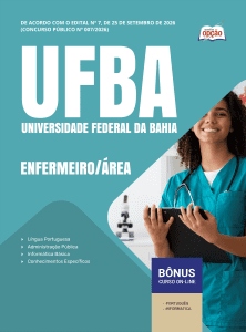 Apostila UFBA 2026 - Técnico-Administrativo em Educação - Enfermeiro/Área