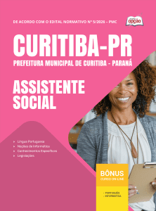 Apostila Prefeitura de Curitiba-PR 2026 - Assistente Social