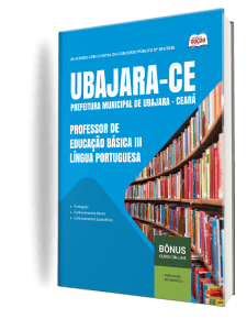 Apostila Prefeitura de Ubajara-CE 2026 - Professor de Educação Básica III - Língua Portuguesa