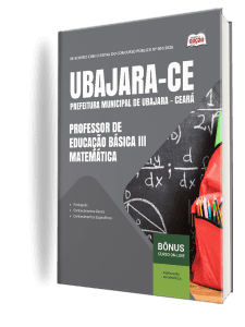Apostila Prefeitura de Ubajara-CE 2026 - Professor de Educação Básica III - Matemática