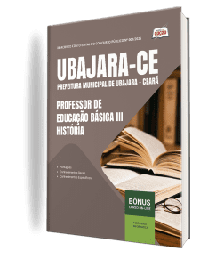 Apostila Prefeitura de Ubajara-CE 2026 - Professor de Educação Básica III - História