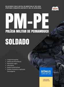 Apostila PM-PE 2026 - Soldado