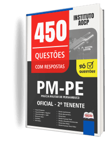 Combo PM-PE 2026 - Oficial - 2º Tenente