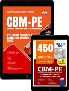 Combo CBM-PE 2026 - 2º Tenente do Corpo de Bombeiros Militar (QOC)