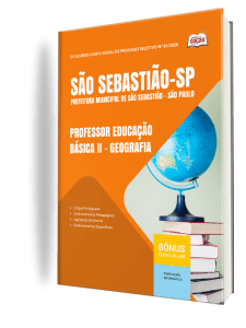Apostila Prefeitura de São Sebastião-SP 2026 - Professor Educação Básica II - Geografia