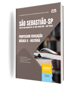 Apostila Prefeitura de São Sebastião-SP 2026 - Professor Educação Básica II - História