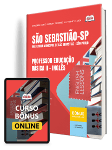 Apostila Prefeitura de São Sebastião-SP 2026 - Professor Educação Básica II - Inglês