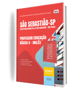 Apostila Prefeitura de São Sebastião-SP 2026 - Professor Educação Básica II - Inglês