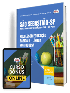 Apostila Prefeitura de São Sebastião-SP 2026 - Professor Educação Básica II - Língua Portuguesa