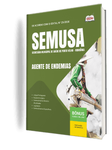 Apostila SEMUSA Porto Velho-RO 2026 - Agente de Combate às Endemias