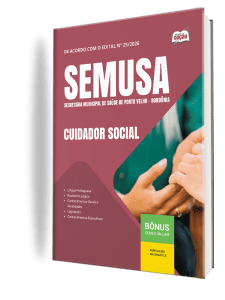Apostila SEMUSA Porto Velho-RO 2026 - Cuidador Social
