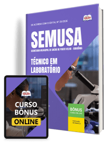 Apostila SEMUSA Porto Velho-RO 2026 - Técnico em Laboratório