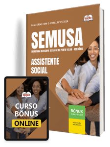 Apostila SEMUSA Porto Velho-RO 2026 - Assistente Social