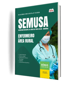 Apostila SEMUSA Porto Velho-RO 2026 - Enfermeiro - Área Rural