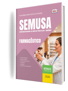 Apostila SEMUSA Porto Velho-RO 2026 - Farmacêutico