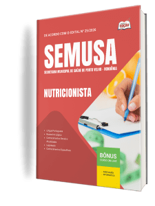 Apostila SEMUSA Porto Velho-RO 2026 - Nutricionista