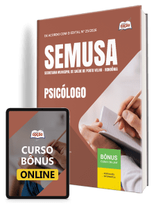 Apostila SEMUSA Porto Velho-RO 2026 - Psicólogo