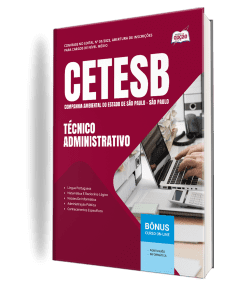 Apostila CETESB-SP 2026 - Técnico Administrativo