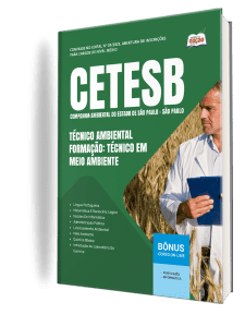 Apostila CETESB-SP 2026 - Técnico Ambiental - Formação: Técnico em Meio Ambiente