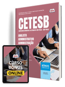 Apostila CETESB-SP 2026 - Analista Administrativo - Administração