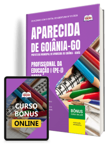 Apostila Prefeitura de Aparecida de Goiânia-GO 2026 - Profissional da Educação I (PE-I) - Artes