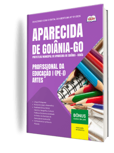 Apostila Prefeitura de Aparecida de Goiânia-GO 2026 - Profissional da Educação I (PE-I) - Artes