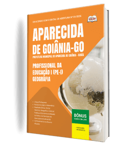 Apostila Prefeitura de Aparecida de Goiânia-GO 2026 - Profissional da Educação I (PE-I) - Geografia