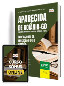 Apostila Prefeitura de Aparecida de Goiânia-GO 2026 - Profissional da Educação I (PE-I) - História