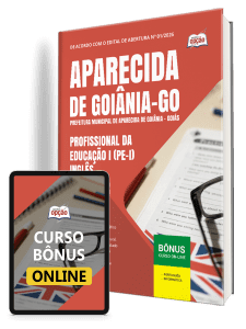 Apostila Prefeitura de Aparecida de Goiânia-GO 2026 - Profissional da Educação I (PE-I) - Inglês