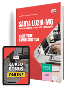 Apostila Prefeitura de Santa Luzia-MG 2026 - Assistente Administrativo