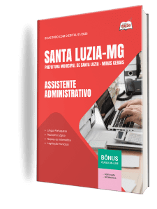 Apostila Prefeitura de Santa Luzia-MG 2026 - Assistente Administrativo