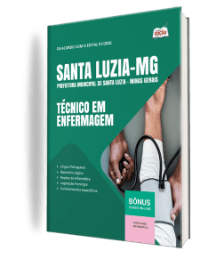 Apostila Prefeitura de Santa Luzia-MG 2026 - Técnico em Enfermagem