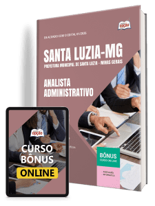 Apostila Prefeitura de Santa Luzia-MG 2026 - Analista Administrativo