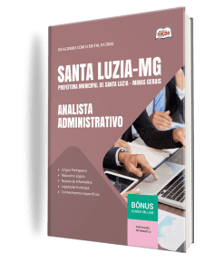 Apostila Prefeitura de Santa Luzia-MG 2026 - Analista Administrativo