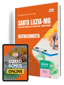 Apostila Prefeitura de Santa Luzia-MG 2026 - Nutricionista