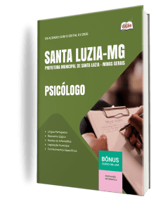 Apostila Prefeitura de Santa Luzia-MG 2026 - Psicólogo