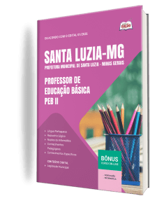 Apostila Prefeitura de Santa Luzia-MG 2026 - Professor de Educação Básica - PEB II