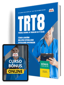 Apostila TRT8 2026 - Técnico Judiciário - Área Apoio Especializado - Especialidade Enfermagem