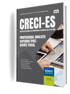 Apostila CRECI-ES 2026 - Profissional Analista Superior (PAS) - Agente Fiscal