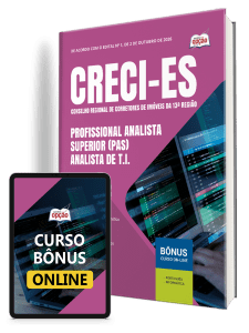 Apostila CRECI-ES 2026 - Profissional Analista Superior (PAS)- Analista de T.I.