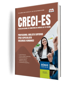 Apostila CRECI-ES 2026 - Profissional Analista Superior (PAS)-Especialista (Recursos Humanos)
