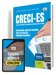 Apostila CRECI-ES 2026 - Profissional Analista Superior (PAS)-Especialista (Serviços Contábeis)