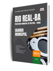 Apostila Prefeitura de Rio Real-BA 2026 - Guarda Municipal