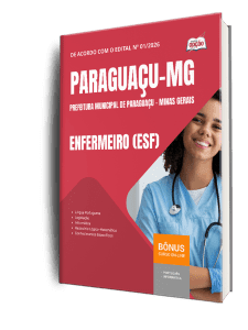 Apostila Prefeitura de Paraguaçu-MG 2026 - Enfermeiro (ESF)