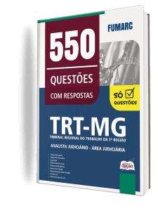 Combo TRT-MG 2026 - Analista Judiciário - Área Judiciária